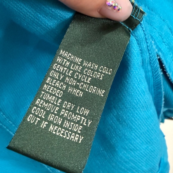 Ralph Lauren Bright Blue Corduroy Jacket - Picture 8 of 9